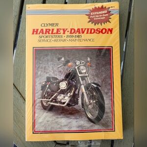 HARLEY-DAVIDSON SPORTSTER. 1959-1985. Clymer Service Manual. Repair. Maintenance